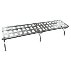 Custom Metal Bench Made by BH&A