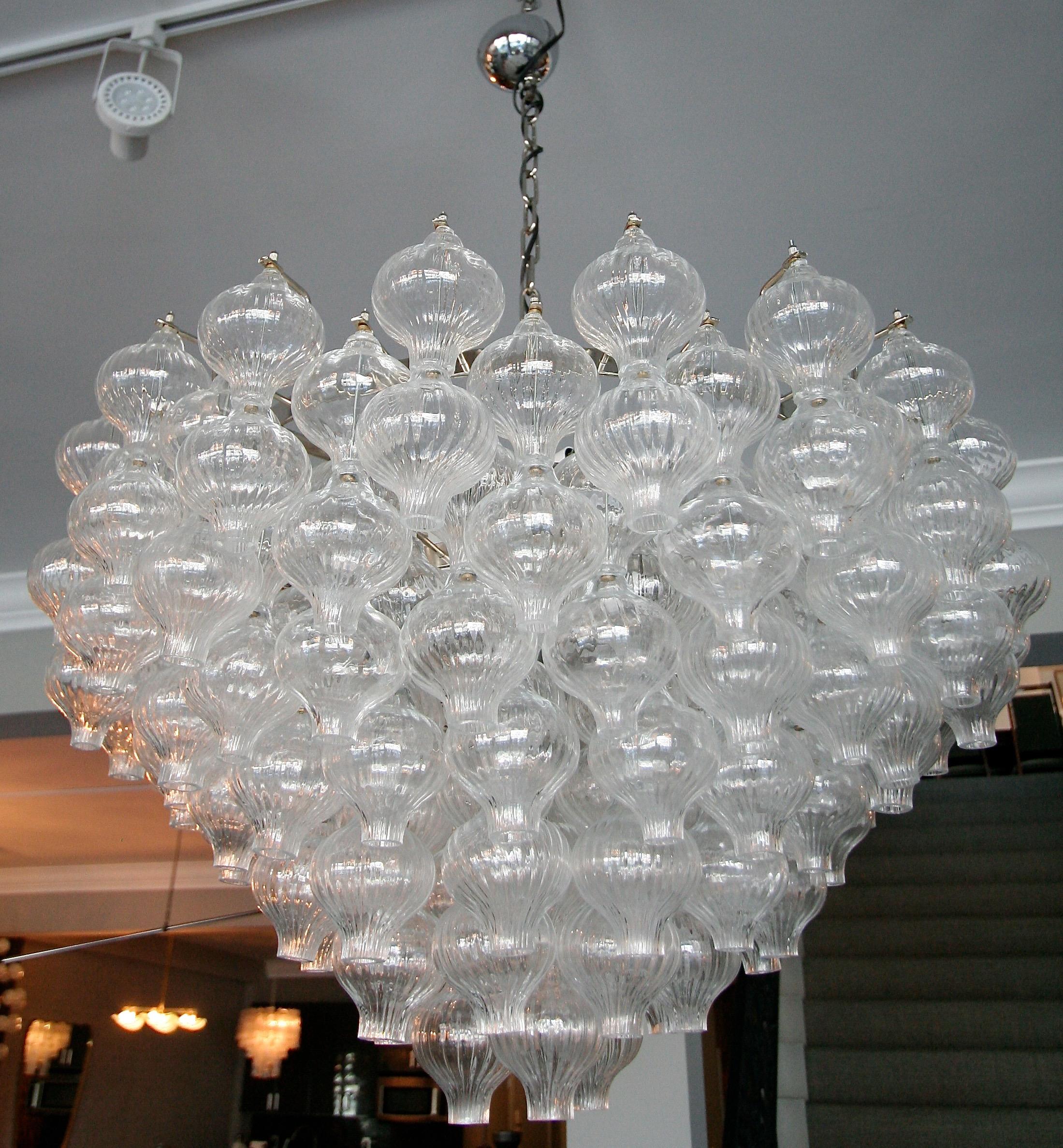 murano tulip chandelier