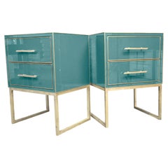 "Custom mid-century style nightstands handmade by Justfurnituress.