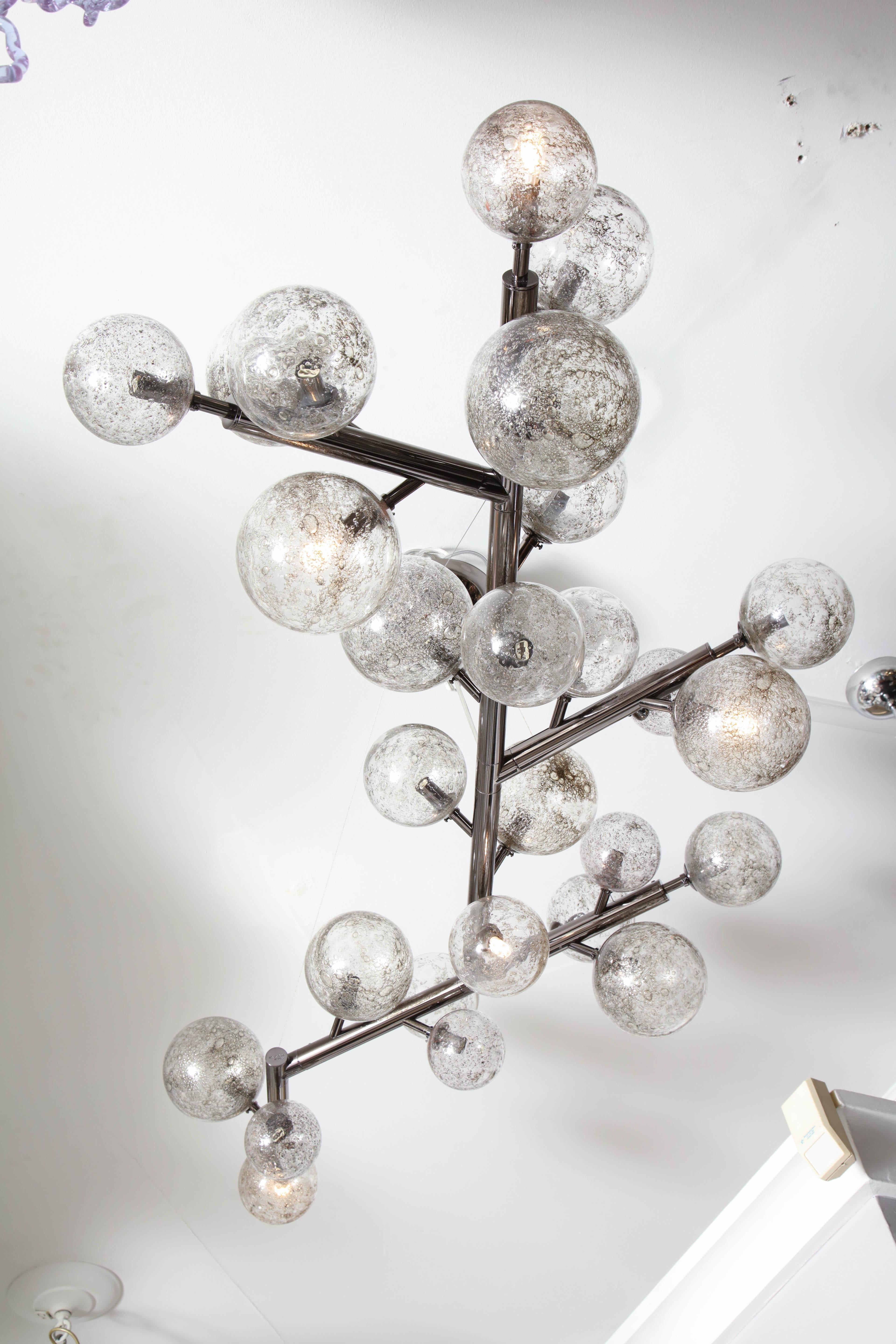 Custom Mimosa Chandelier In New Condition For Sale In New York, NY