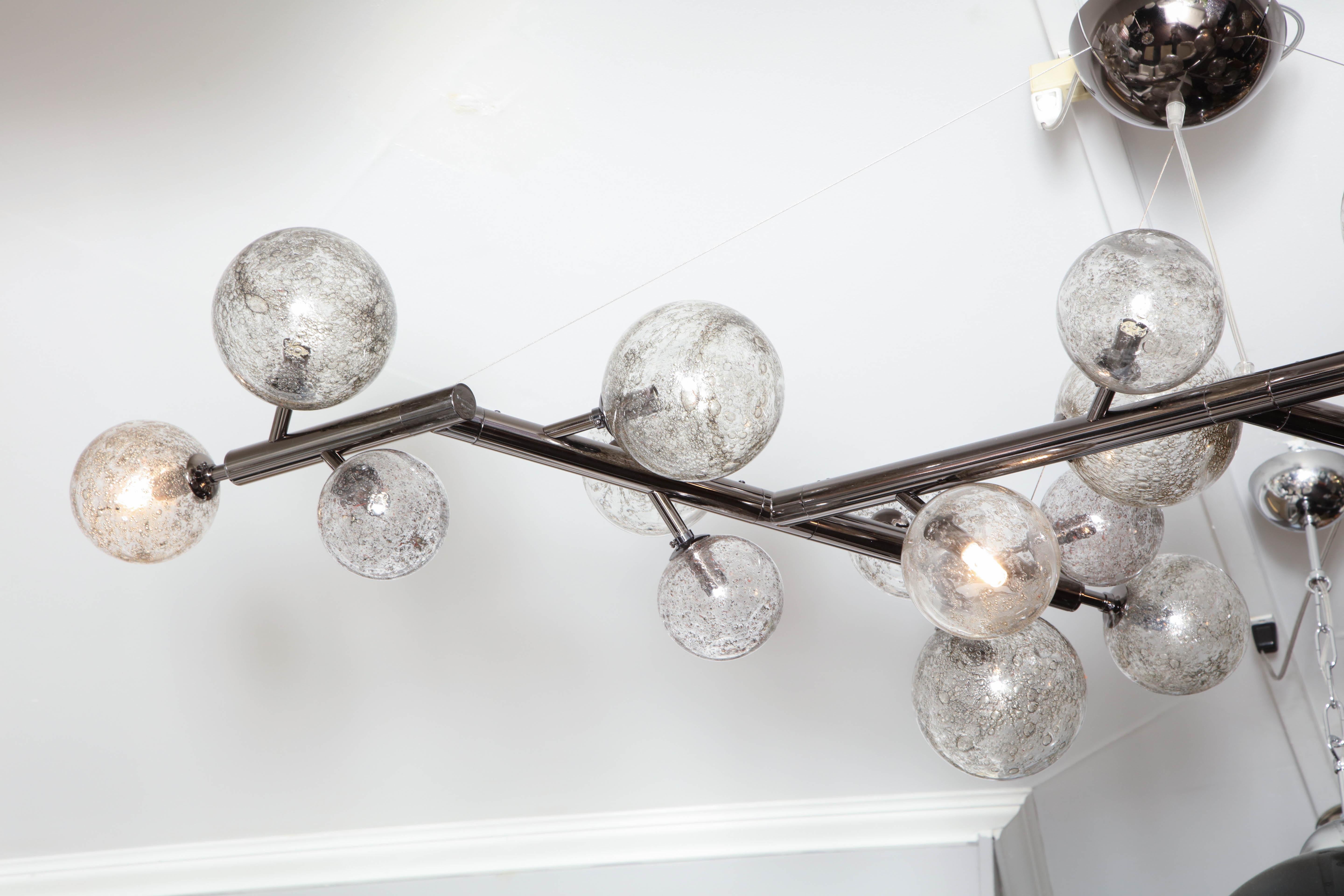 Contemporary Custom Mimosa Chandelier For Sale