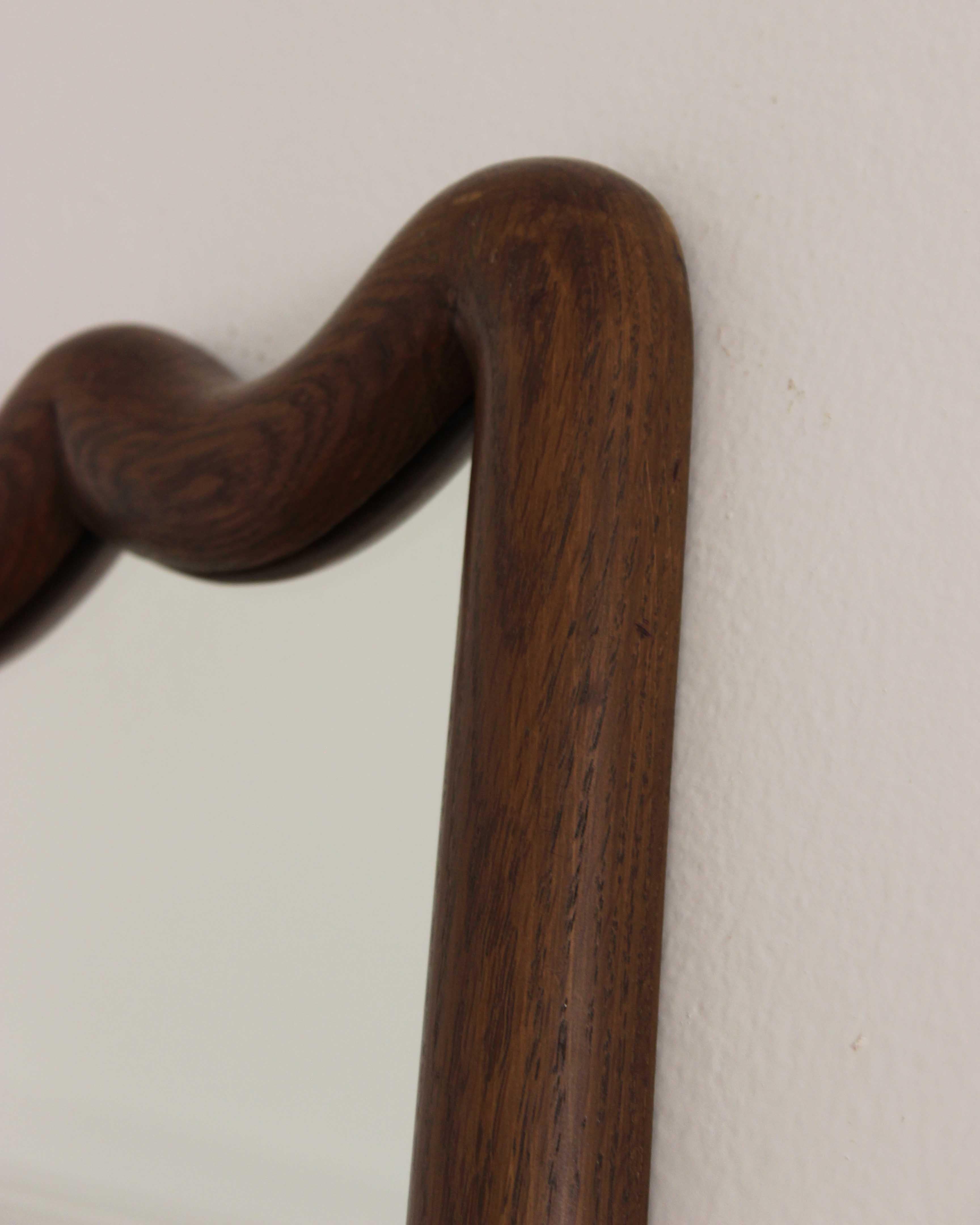 Specchio personalizzato in Oak francese In condizioni Nuovo in vendita a Los Angeles, CA