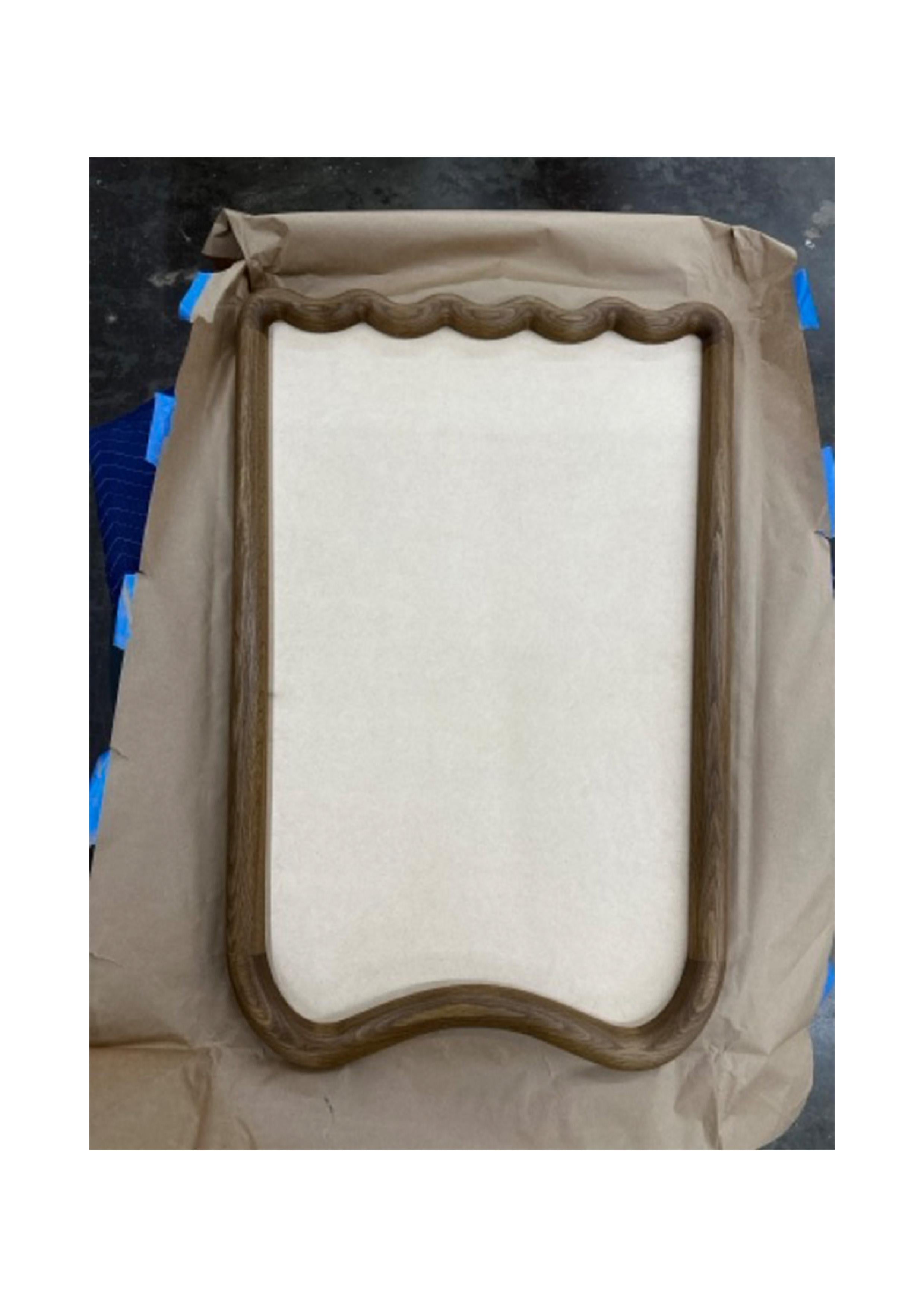 Specchio personalizzato in Oak francese in vendita 1