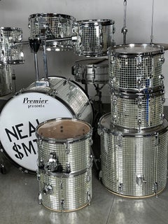 Custom Mirrored  11-piece Pearl Drums built for "The Deuce" HBO, , James Fraanco