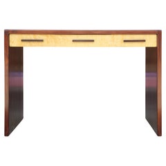 Custom Modern 3 Drawer Dovetailed Parson Style Desk by Norm Stoeker
