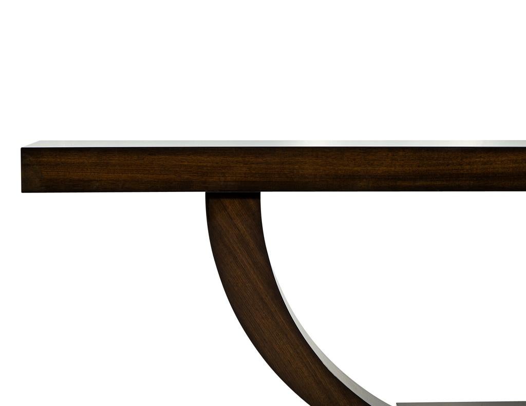 Custom Modern Console Table Art Deco Inspired by Carrocel For Sale 3