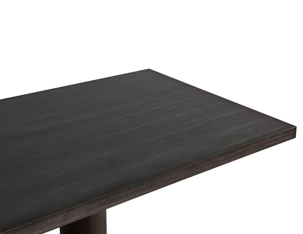 modern metal dining table bases