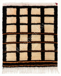 Custom Modern Handmade Turkish Tulu Rug. Made to measure. 100% Wool. Bespoke Rug