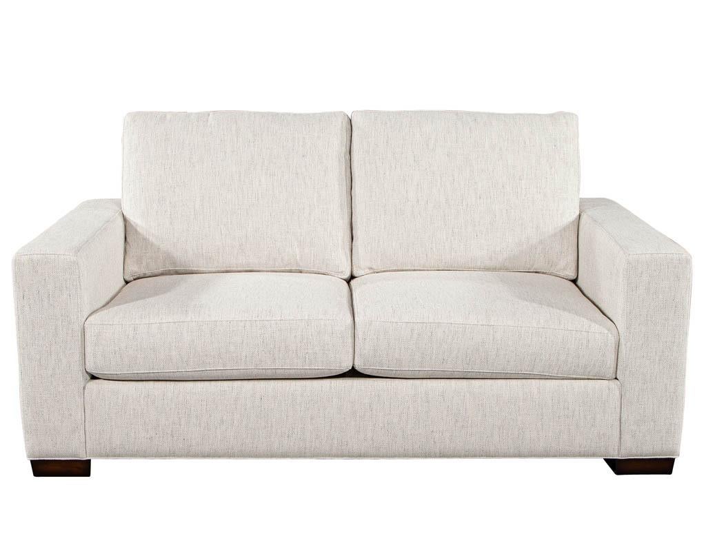 modern cream sofa
