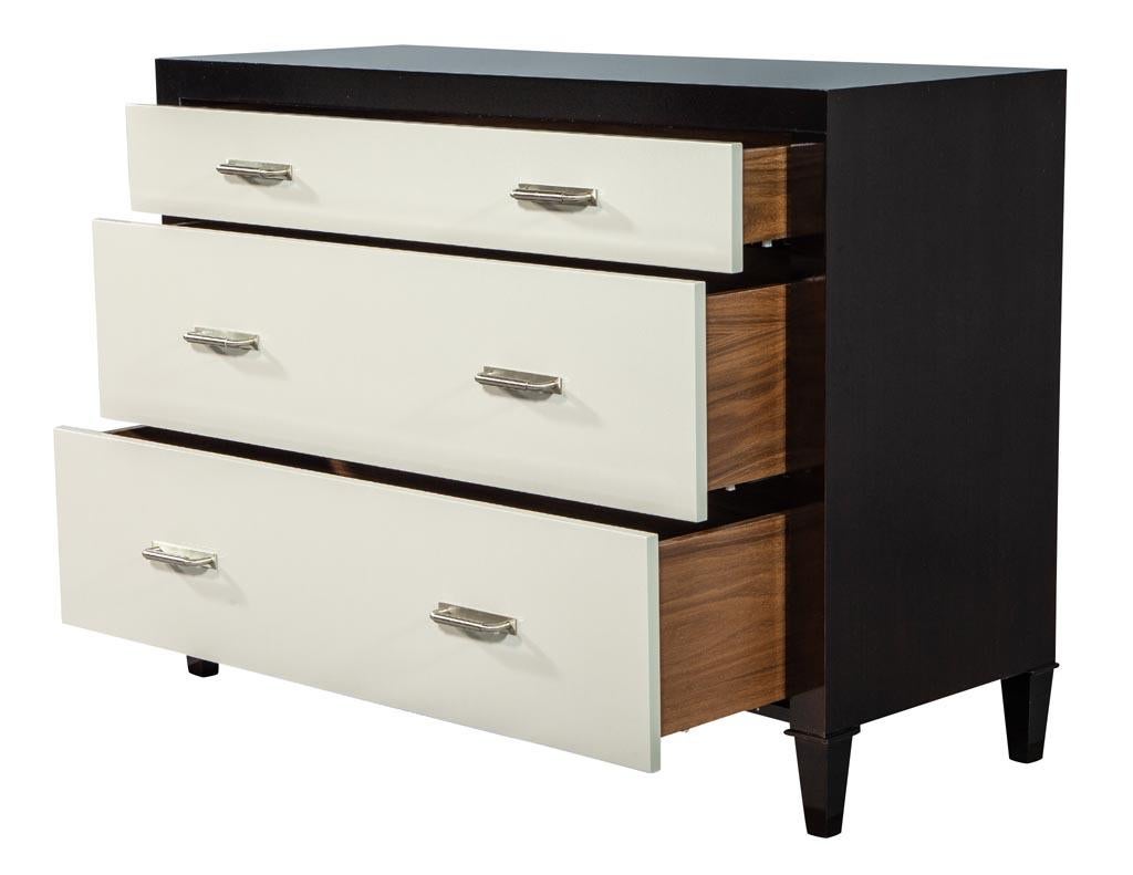 Canadian Custom Modern Nightstand Chest of Drawers by Carrocel