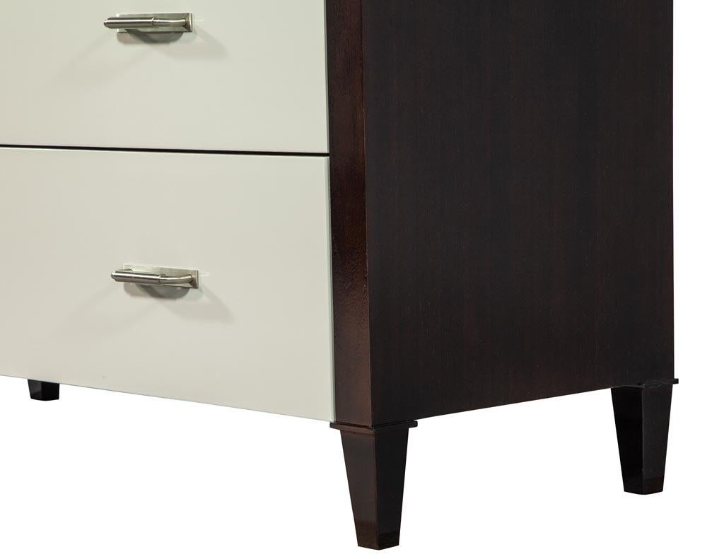 Custom Modern Nightstand Chest of Drawers by Carrocel In New Condition In North York, ON