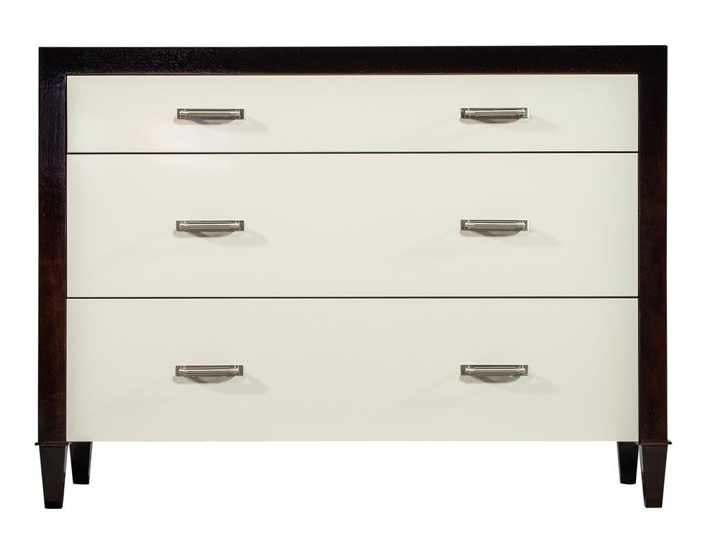 Contemporary Custom Modern Nightstand Chest of Drawers by Carrocel