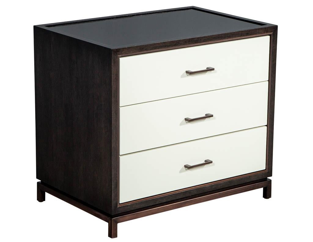 Custom Modern Nightstands End Tables by Carrocel In New Condition For Sale In North York, ON