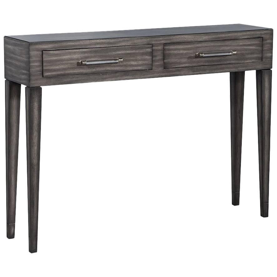 Custom Sleek Modern Console Table by Carrocel For Sale at 1stDibs