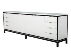 Credenza moderna su misura con piano in pietra, mobile multimediale di Carrocel