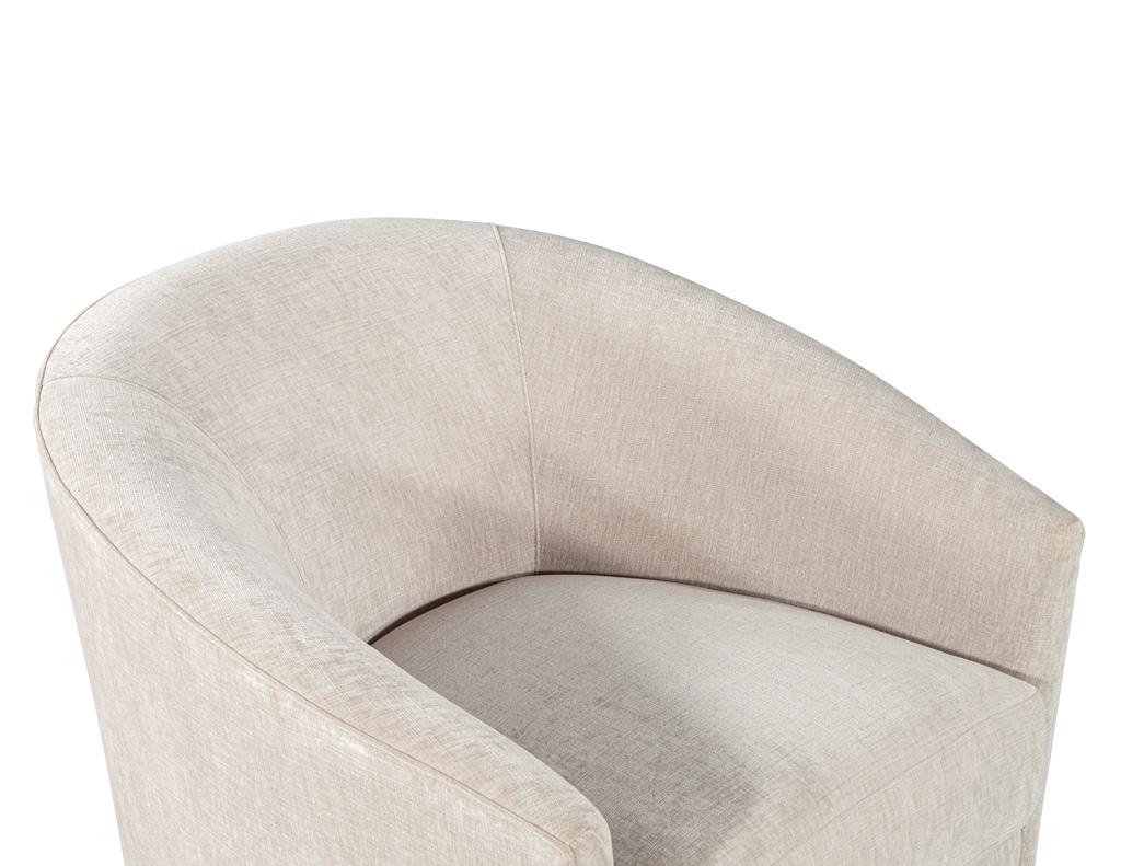 Sedie girevoli moderne personalizzate - Sinclair by Carrocel in vendita 3