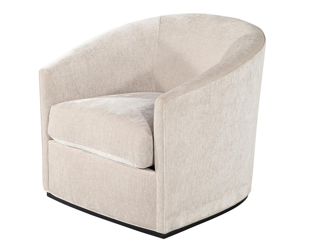 Moderno Sedie girevoli moderne personalizzate - Sinclair by Carrocel in vendita