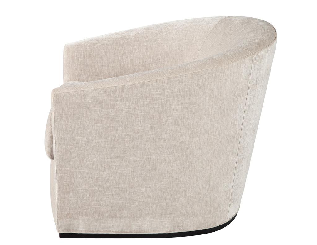 Canadese Sedie girevoli moderne personalizzate - Sinclair by Carrocel in vendita