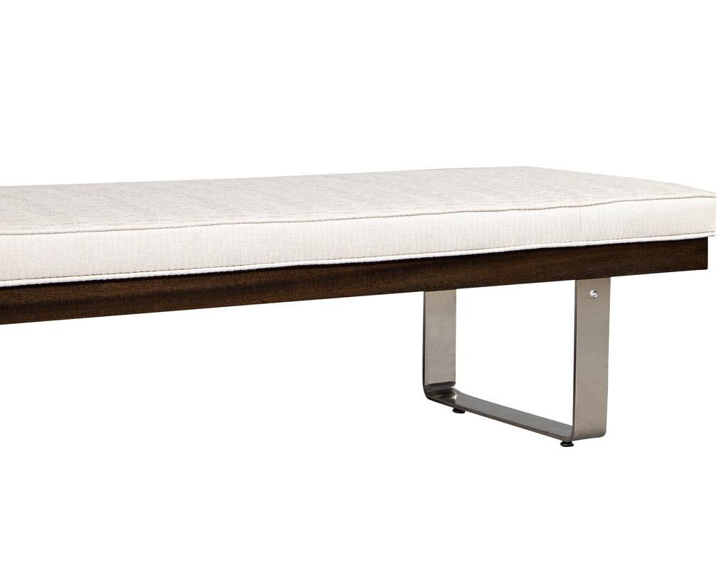 Contemporary Custom Modern Upholstered Bench