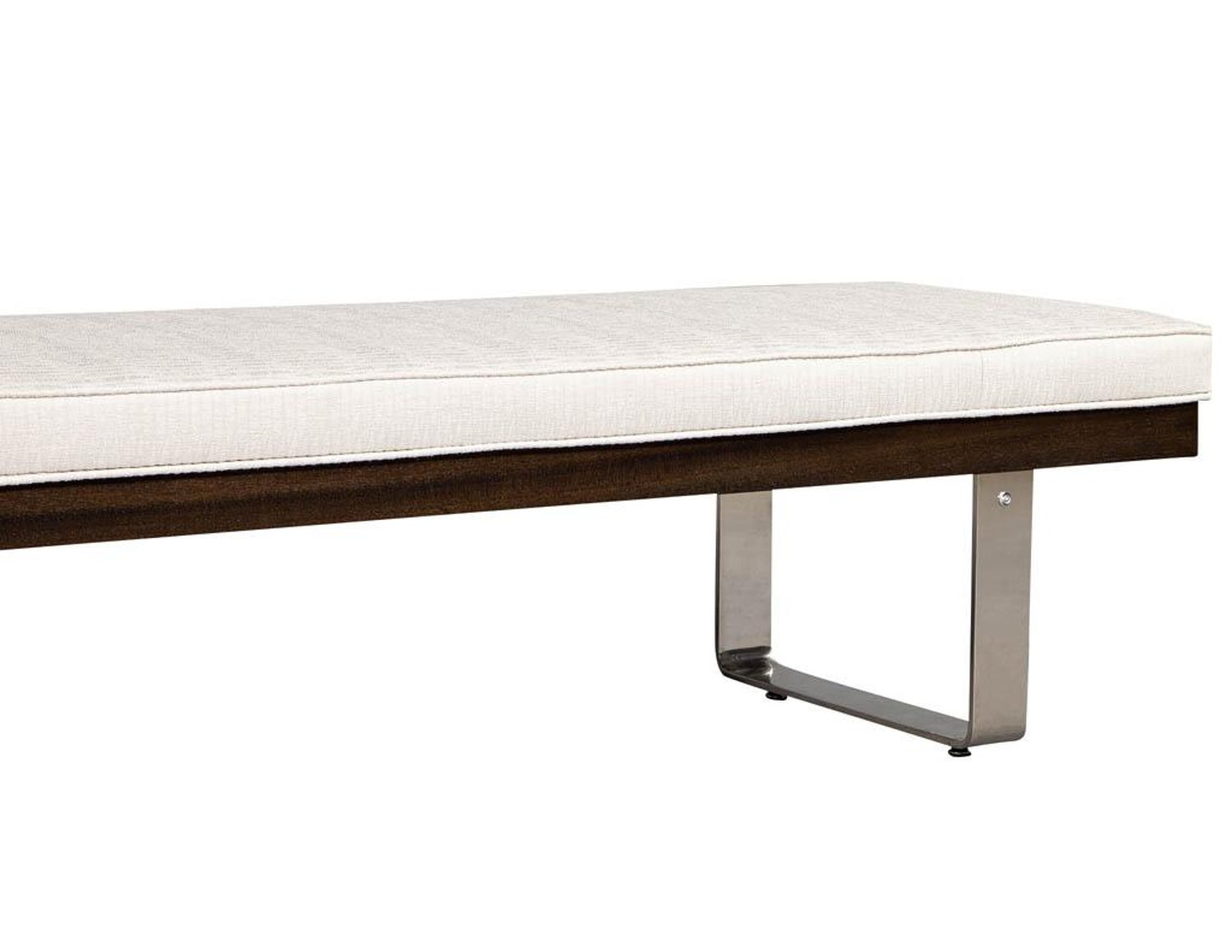 Custom Modern Upholstered Bench For Sale At 1stdibs