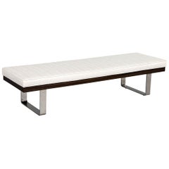 Custom Modern Upholstered Bench