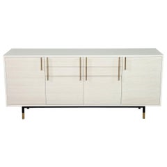 Aparador buffet blanco moderno a medida