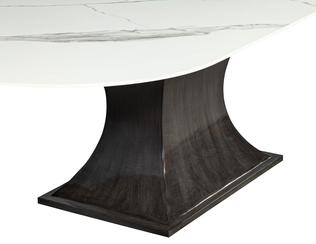 modern white table