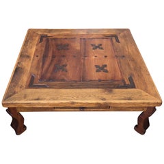 Custom Monumental Rustic Coffee Table