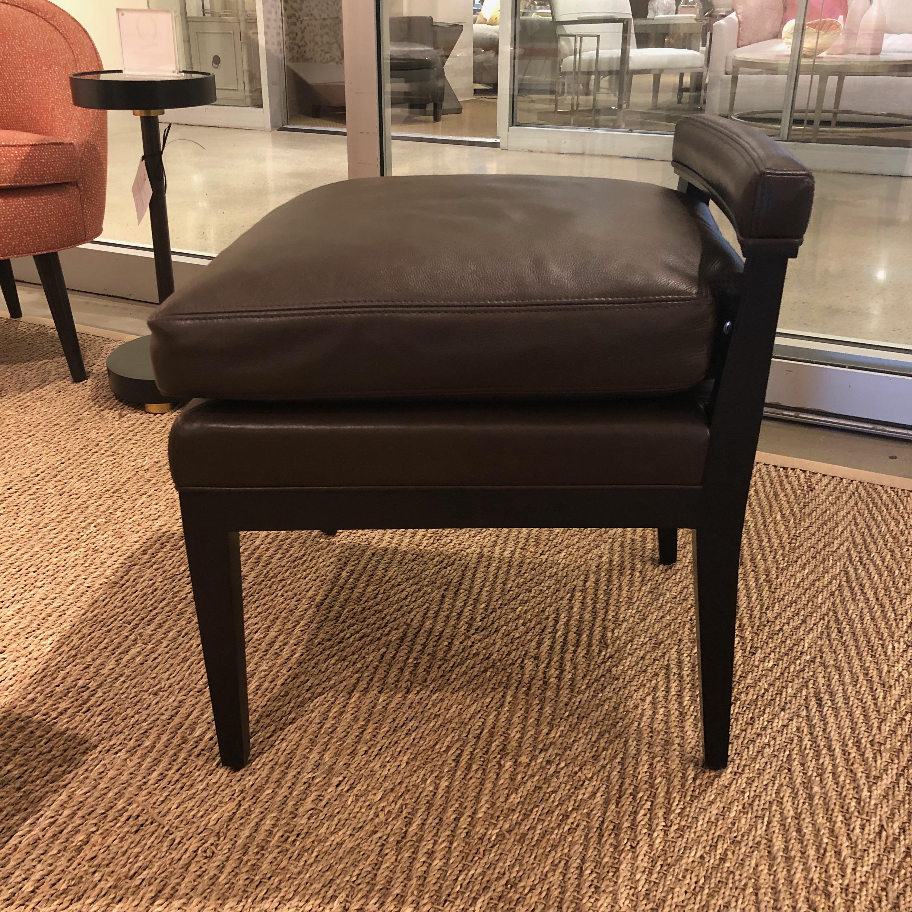 mini leather chair