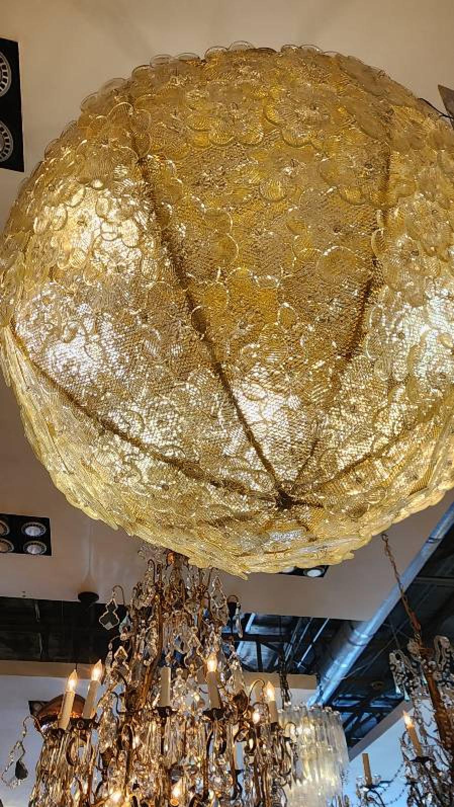XX secolo Lampadario personalizzato in stile Murano in vendita
