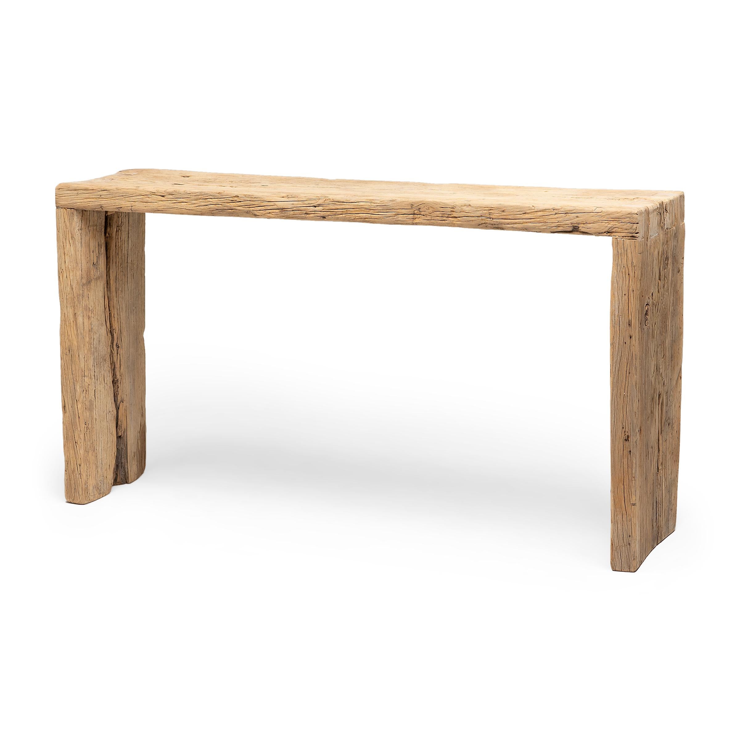 waterfall console table