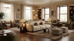 Noah Modulares Sektionssofa mit Nussbaum-Matte von Nolita Harbour