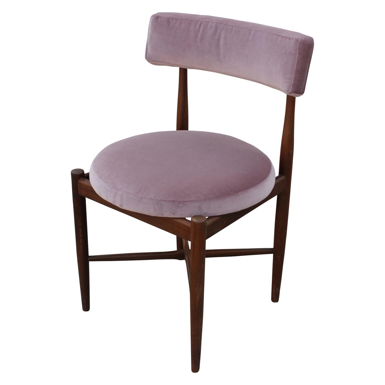 pink ombre dining chairs