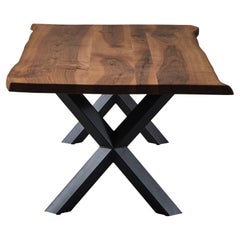 Custom Order Dining Table - Handmade Solid Wood Table - Kitchen Walnut Table