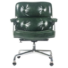 Custom Order First Gen Eames Time Life Lobby Chair in British Racing Green