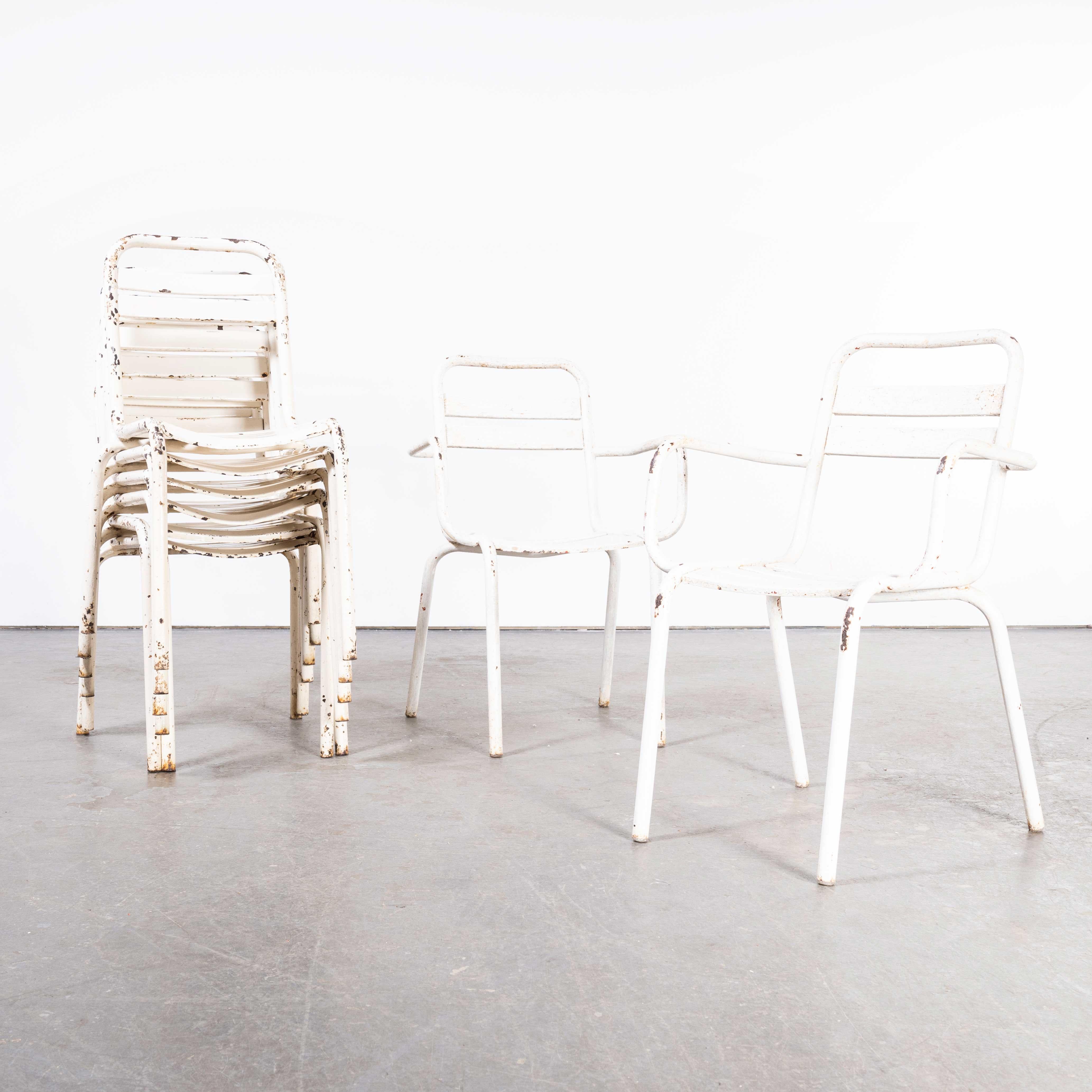 Métal Commande personnalisée pour Ashley - 20 chaises Tolix blanches