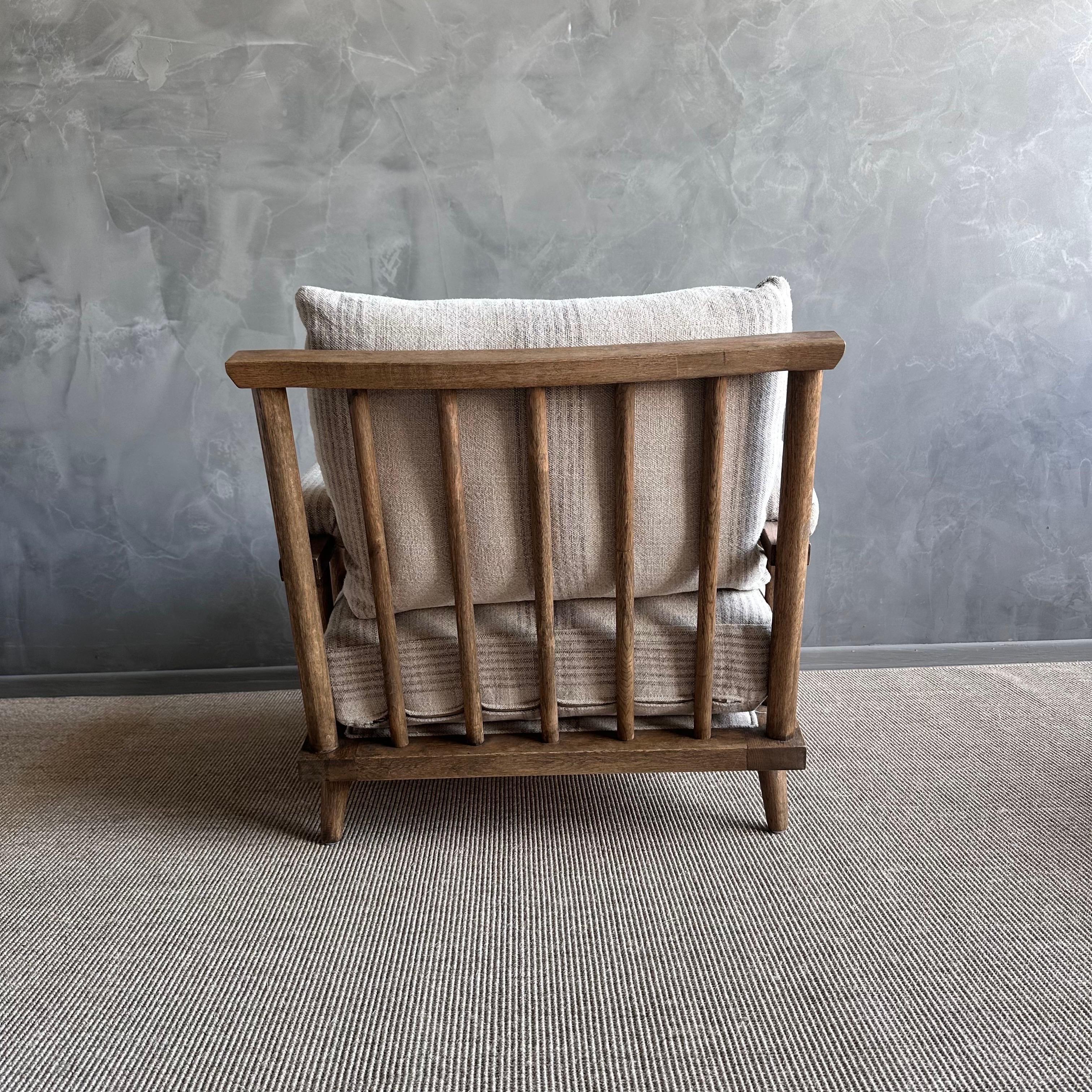 Ordine personalizzato per la sedia e l'ottomana in rovere massiccio Frances di KS Design COM in vendita 1