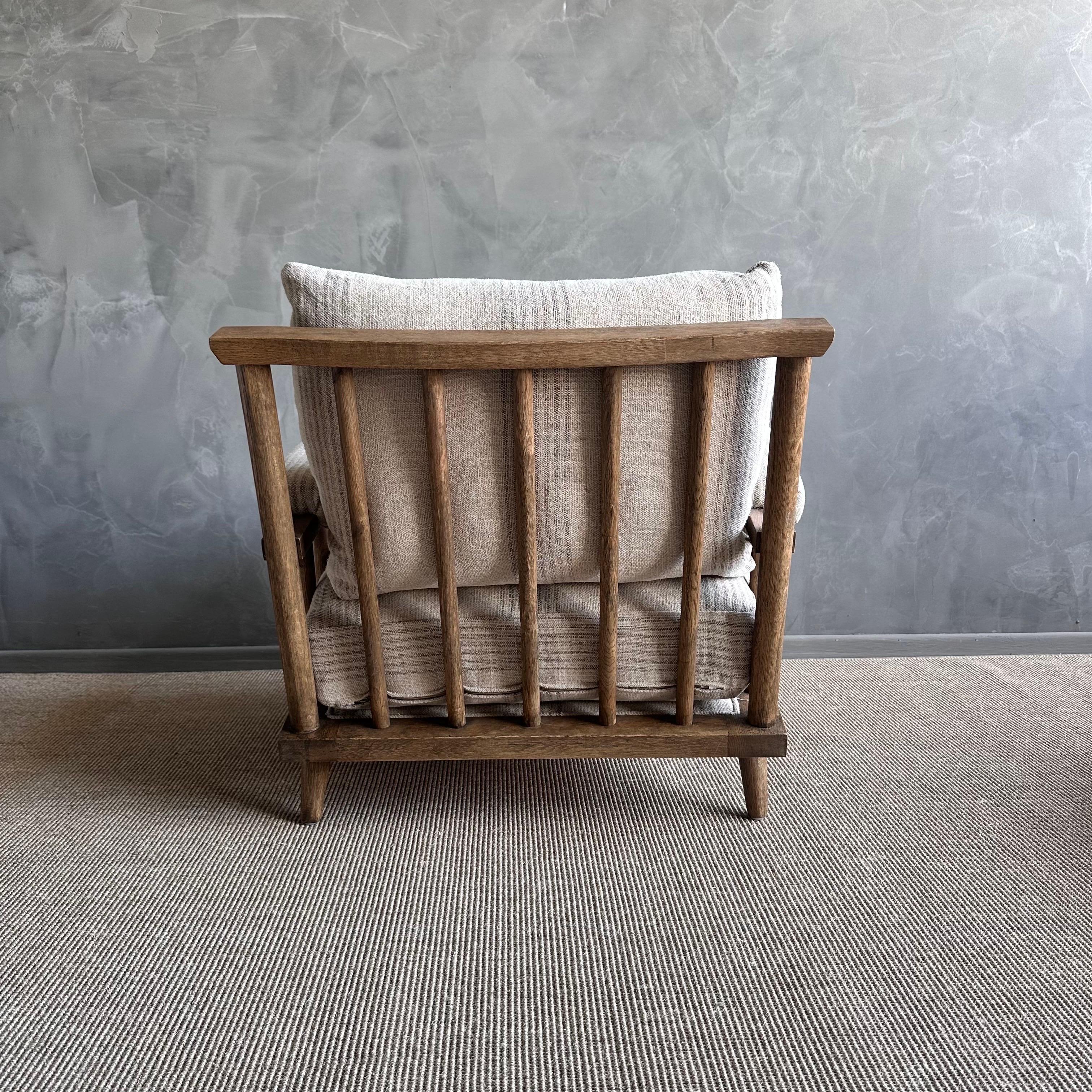 Ordine personalizzato per la sedia e l'ottomana in rovere massiccio Frances di KS Design COM in vendita 2