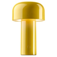 Custom Order for Sarah, 3 bellhop lamps:  yellow, blue, orange