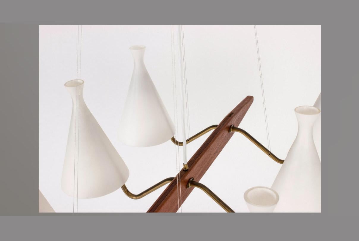 Swedish Custom order: Opaline glass lamp shades For Sale