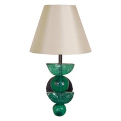Ordine personalizzato Yechezkel, 2qty Silhouette Sconce Emerald, Ottone Scuro