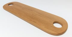 Custom Oval Serving Board in Oak & Walnut by Adesso Imports