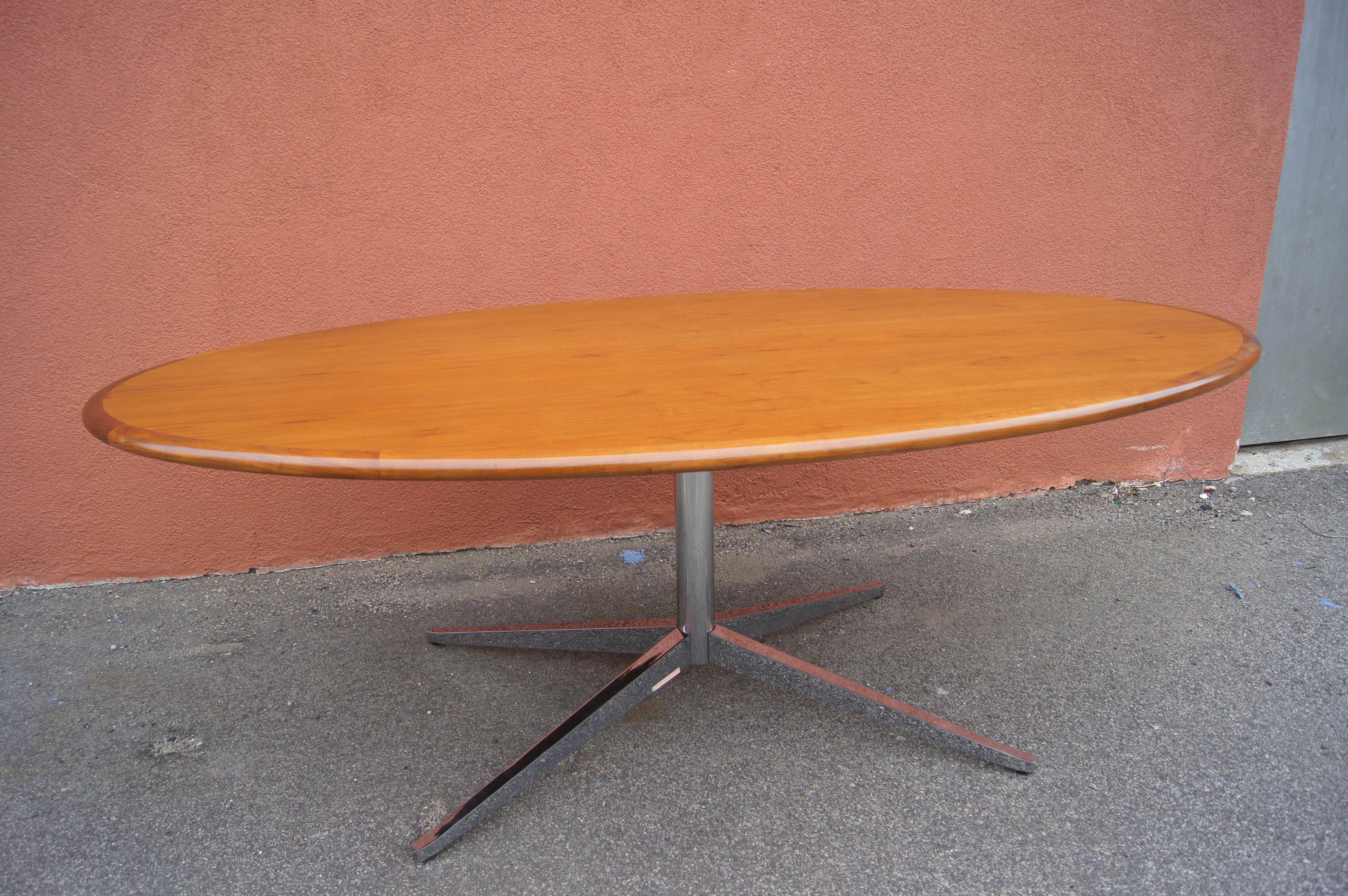 custom oval table