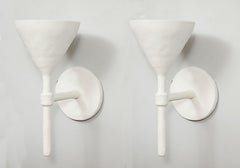 Individuelles Paar Gaston-Gips-Wandleuchter