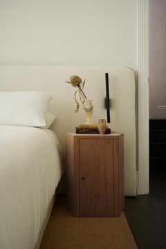 Custom Pair of Park Night Stands in Oiled Walnut Lemon 26" Wide