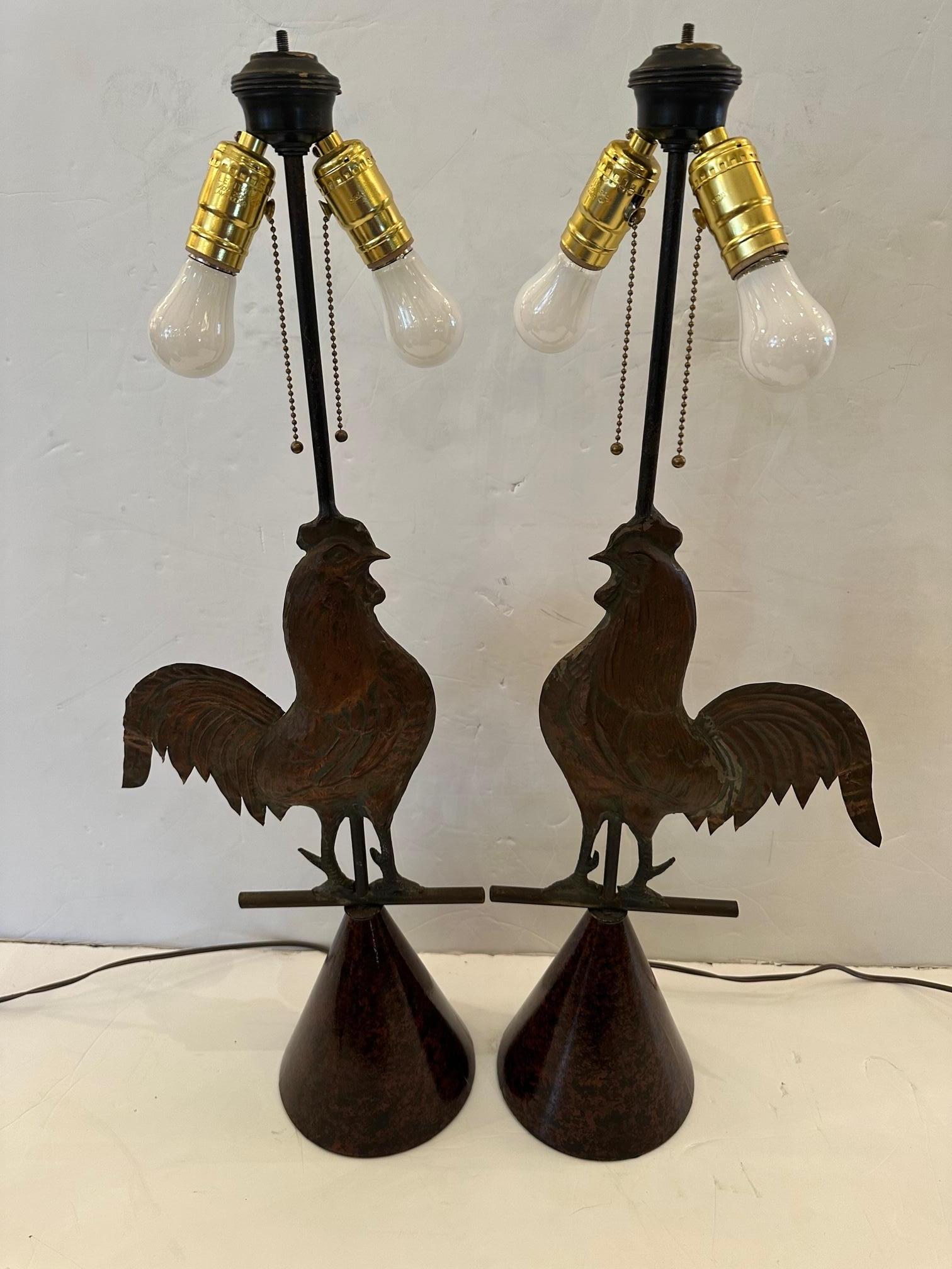 rooster lamp shade