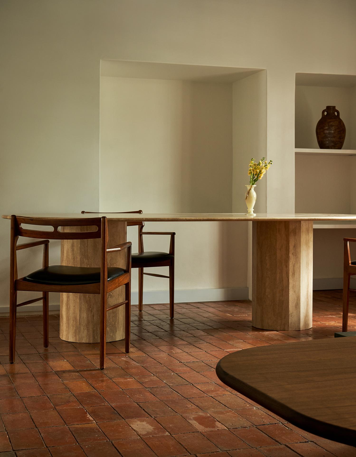 Mesa de Comedor Ovalada Palladiana a Medida 210cm/82,67