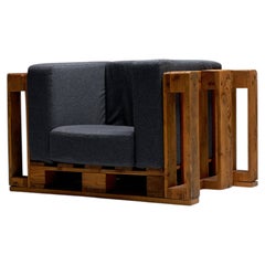 Custom Pallet Chair, Switzerland, 20th C