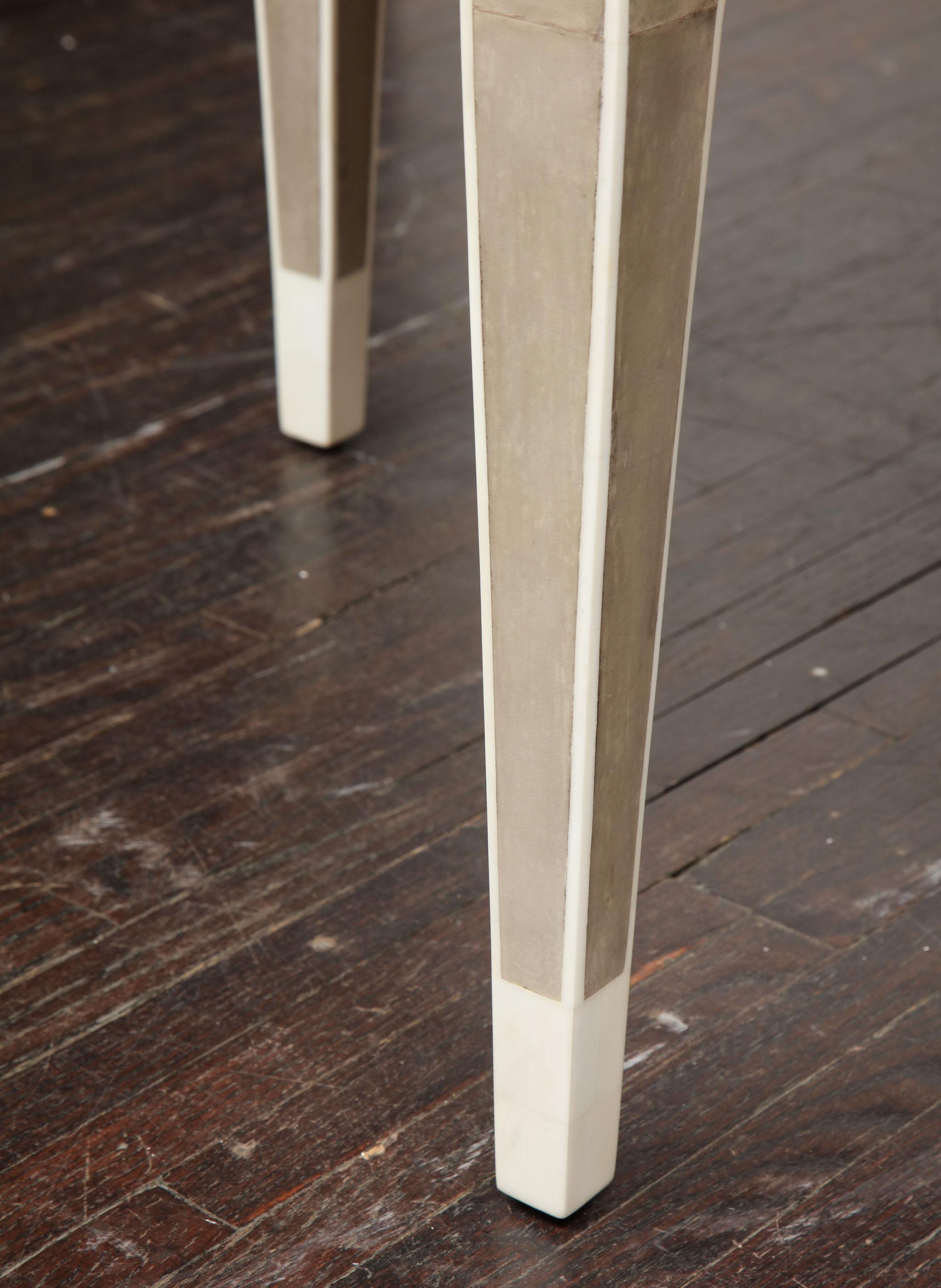 Custom Parchment and Bone Desk 2