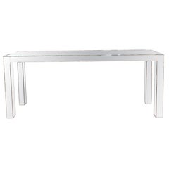 Custom Parson Style Mirrored Console